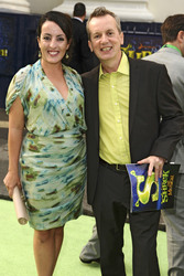 Frank Skinner mit Begleitung