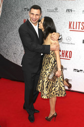 Vitali Klitschko mit Gattin Natalia Klitschko