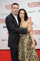 Vitali Klitschko mit Ehefrau Natalia