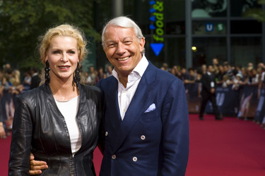 Jo Groebel mit Gattin Grit Weiss