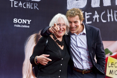 Gedeon Burkhard mit Mutter Elisabeth