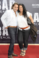 Dieter Landuris mit Ehefrau Natascha