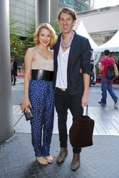 Nikola Kastner mit Freund Ingo