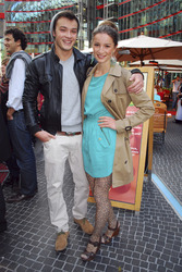 Wanda Badwal mit Bruder Marco