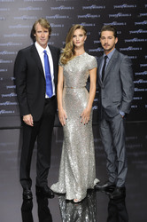 Michael Bay, Rosie Huntington-Whiteley, Shia LaBeouf