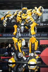 Transformers Modell vor den CineStar