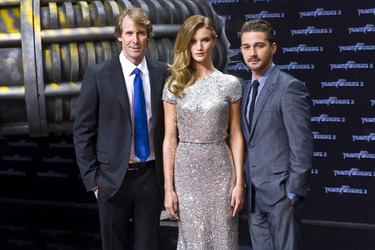 Michael Bay, Rosie Huntington-Whiteley, Shia LaBeouf