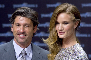 Patrick Dempsey, Rosie Huntington-Whiteley