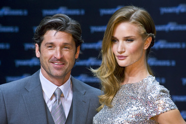 Patrick Dempsey, Rosie Huntington-Whiteley