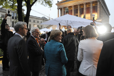 Norbert Röttgen, Angela Merkel, Markus Schächter