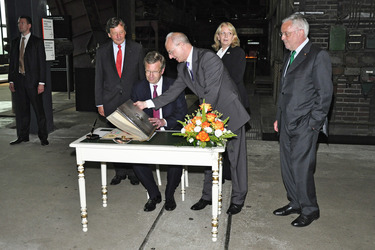 Hermann Marth, Christian Wulff, Hannelore Kraft, Ulrich Borsdorf