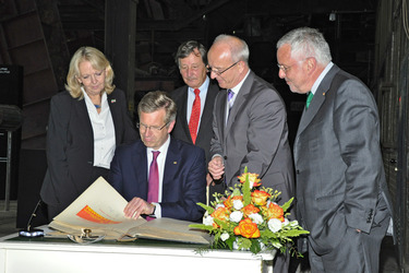 Hannelore Kraft, Hermann Marth, Christian Wulff, Ulrich Borsdorf