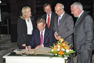 Hannelore Kraft, Hermann Marth, Christian Wulff, Ulrich Borsdorf
