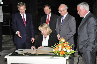 Hannelore Kraft, Hermann Marth, Christian Wulff, Ulrich Borsdorf