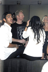 Noah Becker mit Freundin Rafaela, Boris Becker