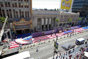 Roter Teppich vor dem El Capitan Theatre