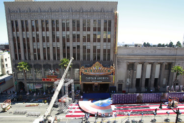 Roter Teppich vor dem El Capitan Theatre