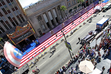 Roter Teppich vor dem El Capitan Theatre