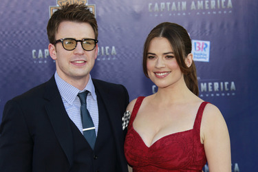 Chris Evans, Hayley Atwell