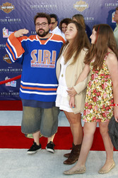 Kevin Smith mit Harley Quinn Smith