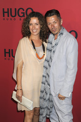 Michael 'Michi' Beck (Die Fantastischen Vier, Fanta 4, Hausmarke, Turntablerocker) mit Ehefrau Ulrike