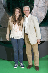 Christoph M. Ohrt mit Tochter Lilian