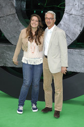 Christoph M. Ohrt mit Tochter Lilian