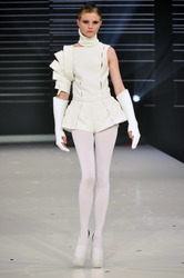 Model der Fashionshow Amélie Jäger