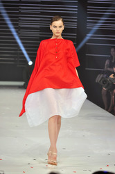 Model der Fashionshow Perret Schaad