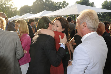 Oliver Berben, Iris Berben, Udo Kier