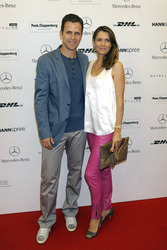 Oliver Bierhoff mit Ehefrau Klara