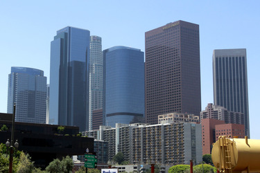 Hochäuser in Downtown Los Angeles