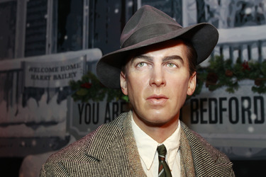Wachsfigur von James Stewart