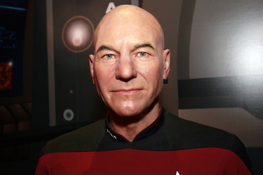 Wachsfigur von Patrick Stewart