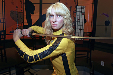 Wachsfigur von Uma Thurman