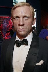 Wachsfigur von Daniel Craig