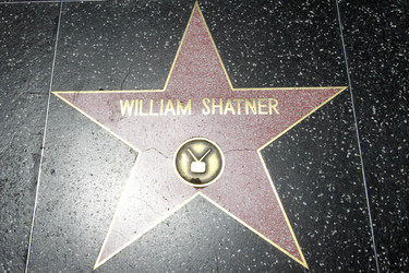 Stern von William Shatner auf dem Hollywood Walk of Fame