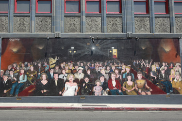 Hollywood Boulevard Mural 'You Are The Star'