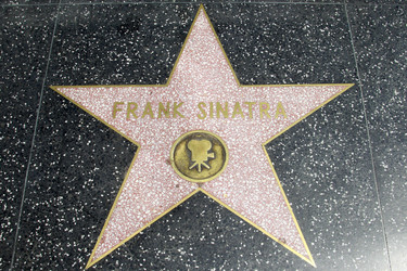 Stern von Frank Sinatra auf dem Hollywood Walk of Fame