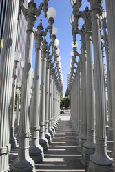 Urban Light Sculpture vor dem LACMA