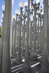 Urban Light Sculpture vor dem LACMA