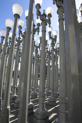 Urban Light Sculpture vor dem LACMA