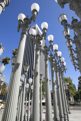 Urban Light Sculpture vor dem LACMA