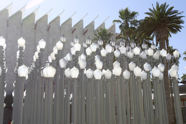Urban Light Sculpture vor dem LACMA