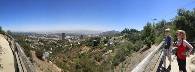 Blick auf Universal City