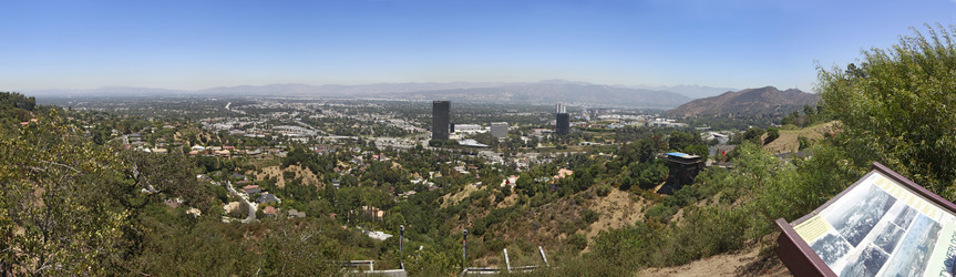 Blick auf Universal City