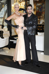 Brigitte Nielsen, Harald Glööckler