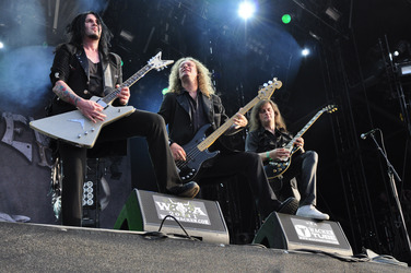 Sascha Gerstner, Markus Grosskopf, Michael 'Weiki' Weikath (Helloween)