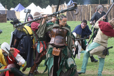 Fantasy-Rollenspiel Akteure