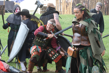 Fantasy-Rollenspiel Akteure